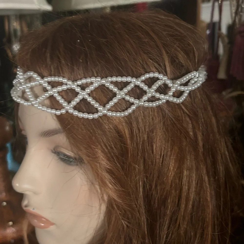 Vintage Crystal Hair Band